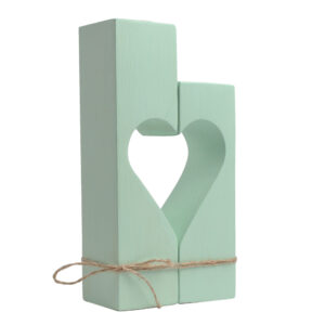 Підсвічник "Серце" зелений