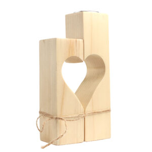 Підсвічник "Серце" натуральний