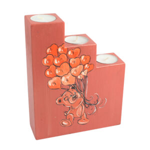 Підсвічник потрійний "Ведмедик"