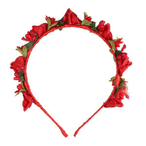 Віночок малий червоний "Троянди"