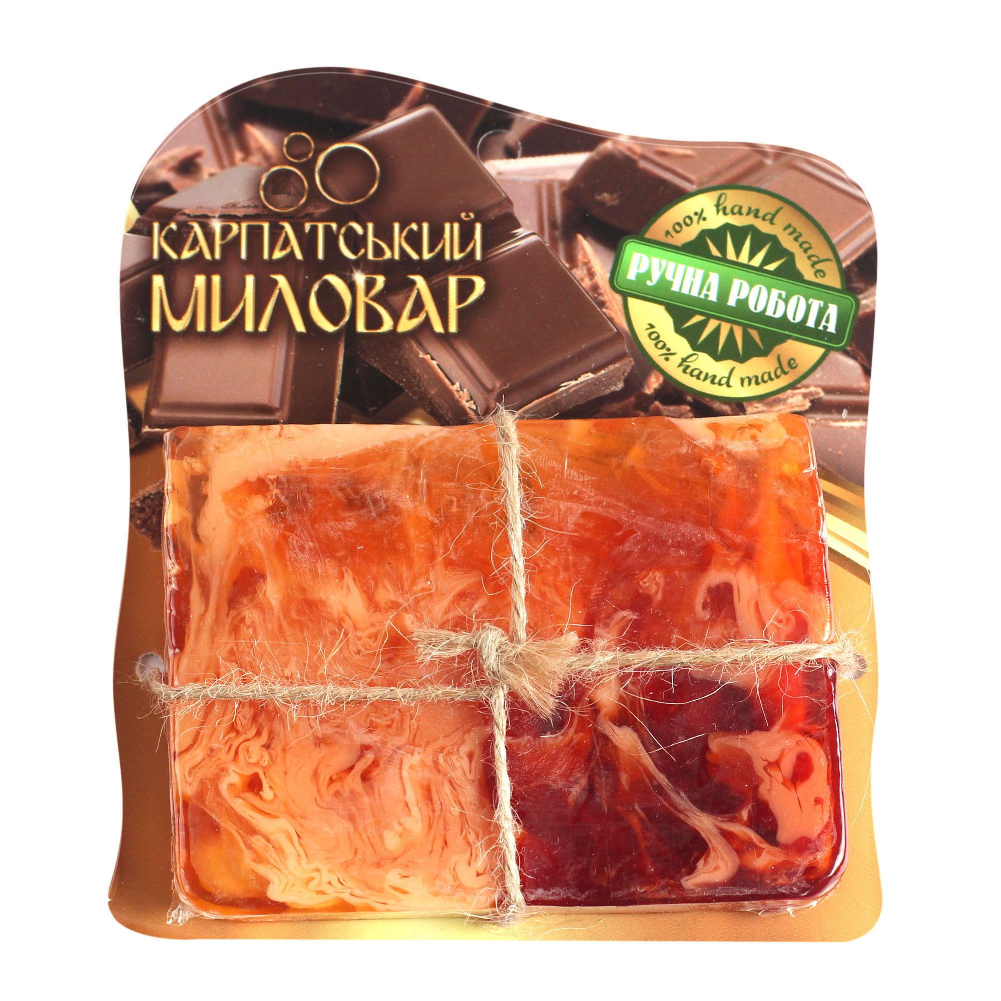 Натуральне мило “Шоколад” на планшетці