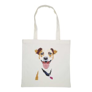 Торба-шопер “Пес Патрон” молочний