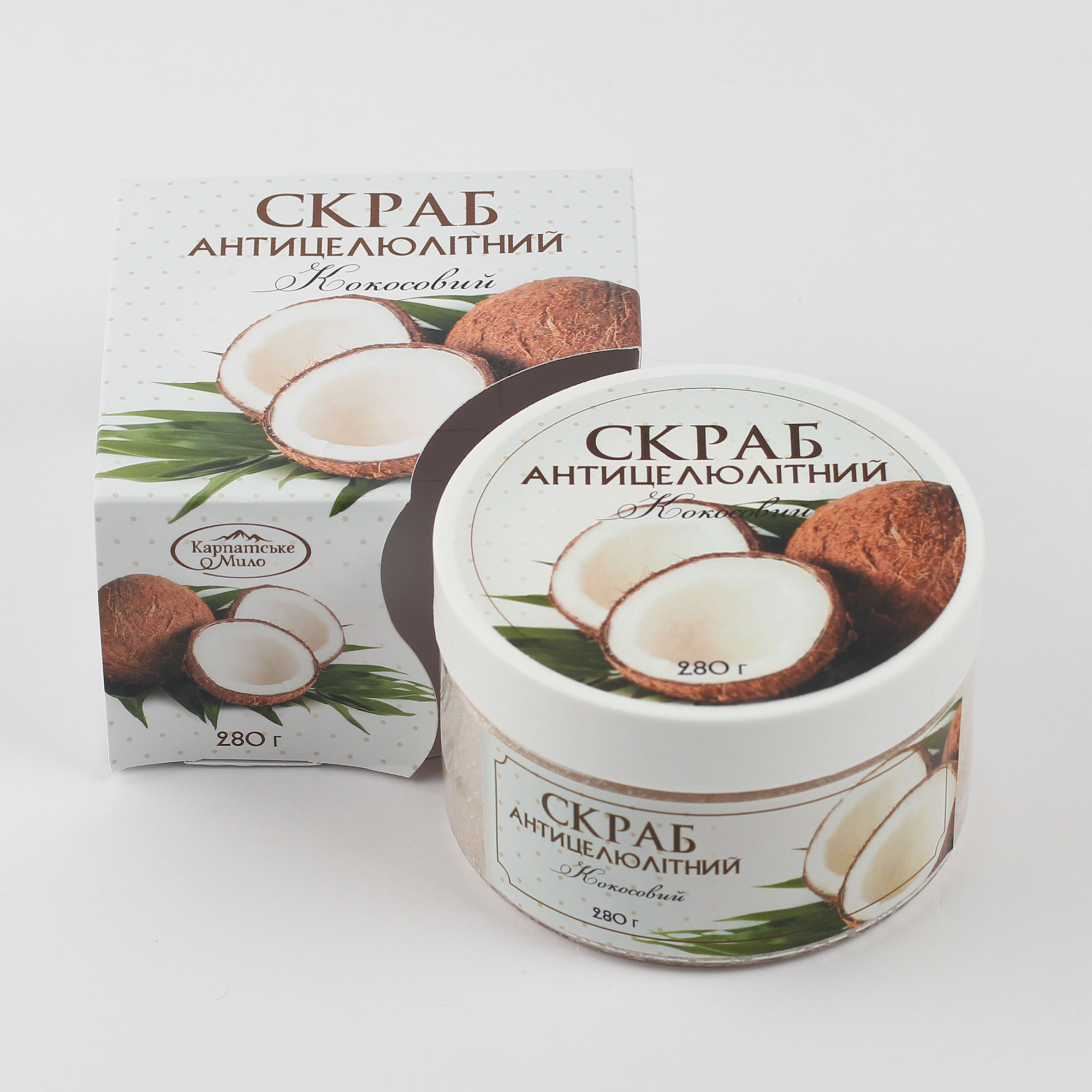 Скраб антицелюлітний "Кокосовий"
