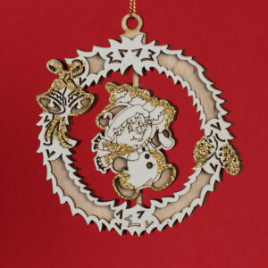 Іграшка "Сніговичок" 3Д