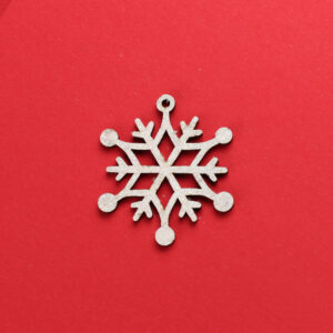 Іграшка "Сніжинка вирізна" міні