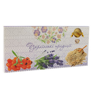 Набір Українські традиції "Ваніль, Лаванда, Ромашка"(Фіолетовий)