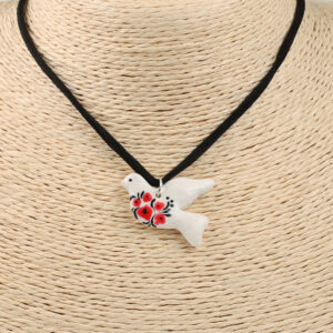 Підвіска "Горлиця з маком"