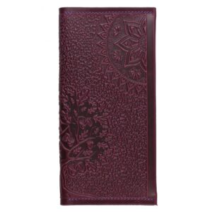 Гаманець лонгер "Дуб" бордовий