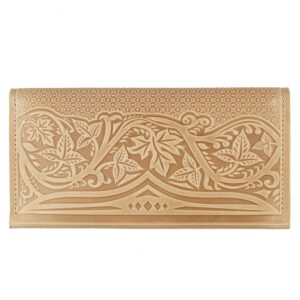 Гаманець лонгер "Калина" бежевий