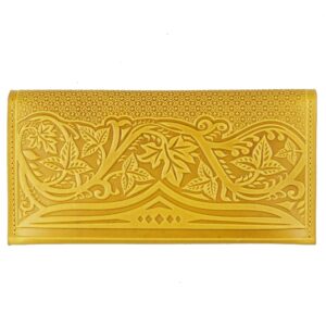 Гаманець лонгер "Калина" жовтий