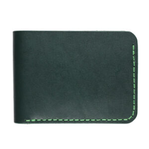 Гаманець біфолд зелений