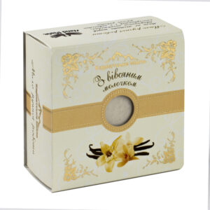 Елітне мило в подарунковій упаковці "З вівсяним молочком"